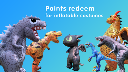 mode of redeeming points for inflatable costumes is now online.
