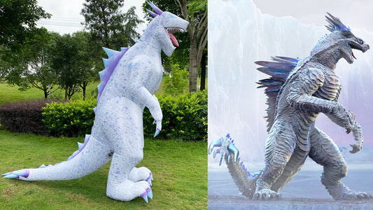 Shimo Godzilla Dinosaur Inflatable Costume