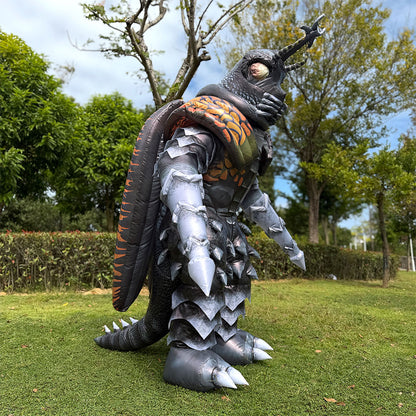 Megalon inflatable costume. Godzilla cosplay props