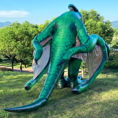 Pterodactyl inflatable costume, dinosaur cosplay costume