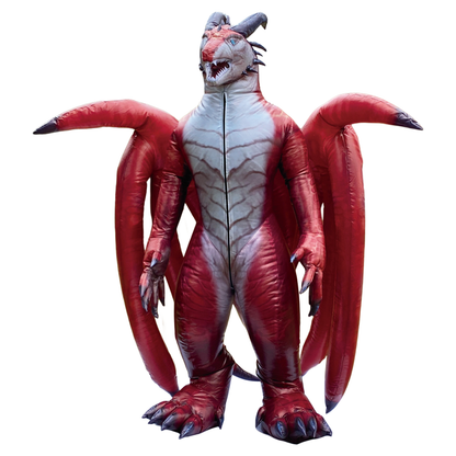 dragon inflatable costume, world of warcraft dracthyr