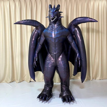 dragon inflatable costume, world of warcraft dracthyr