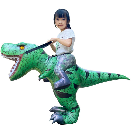 Kids Inflatable Dinosaur Costume, T-Rex Rider Costume - Yiyangxing Digital Technology (Longyan) Co., Ltd.