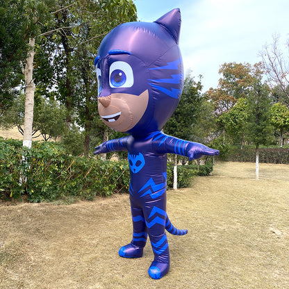 Catboy inflatable costume, cat cosplay props clothing