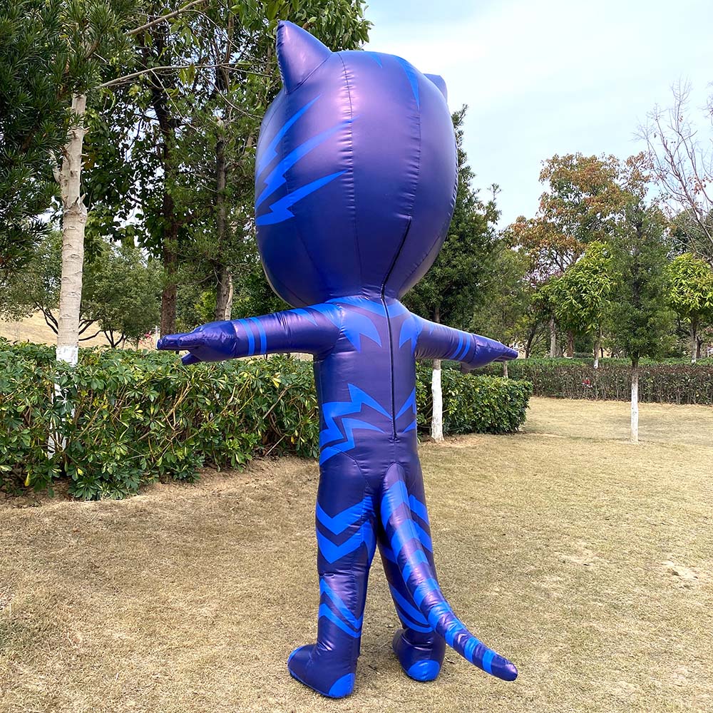 Catboy inflatable costume, cat cosplay props clothing