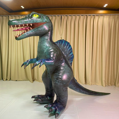 Spinosaurus inflatable costume, dinosaur costume