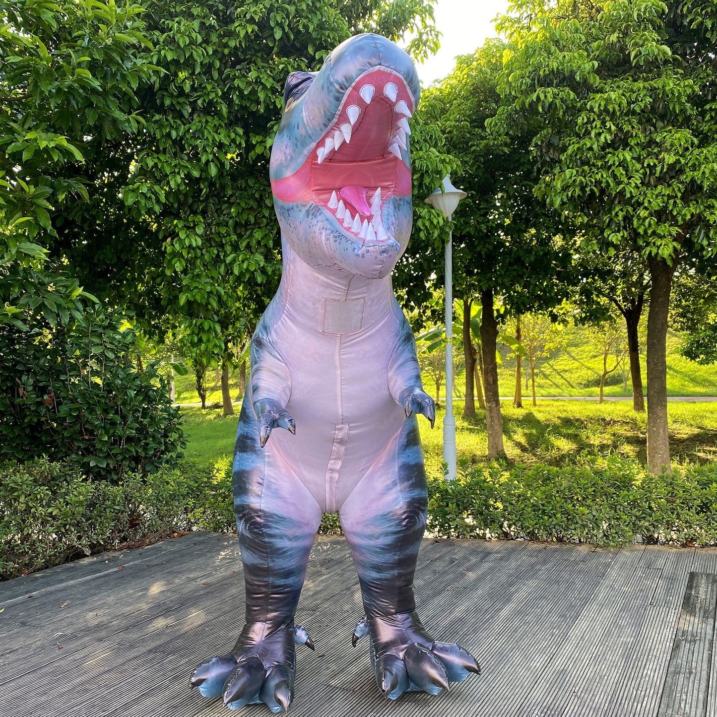 New inflatable Tyrannosaurus Rex inflatable costume, Halloween cosplay dinosaur costume