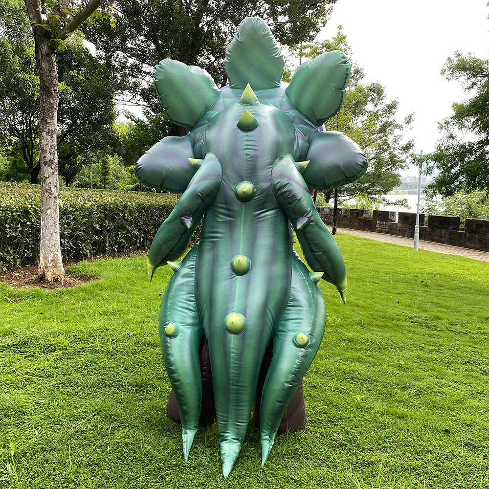 flowers Piranha Plant Inflatable Model People Wear Inflatable Costume