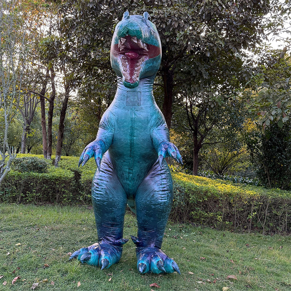 Spinosaurus inflatable costume, dinosaur costume
