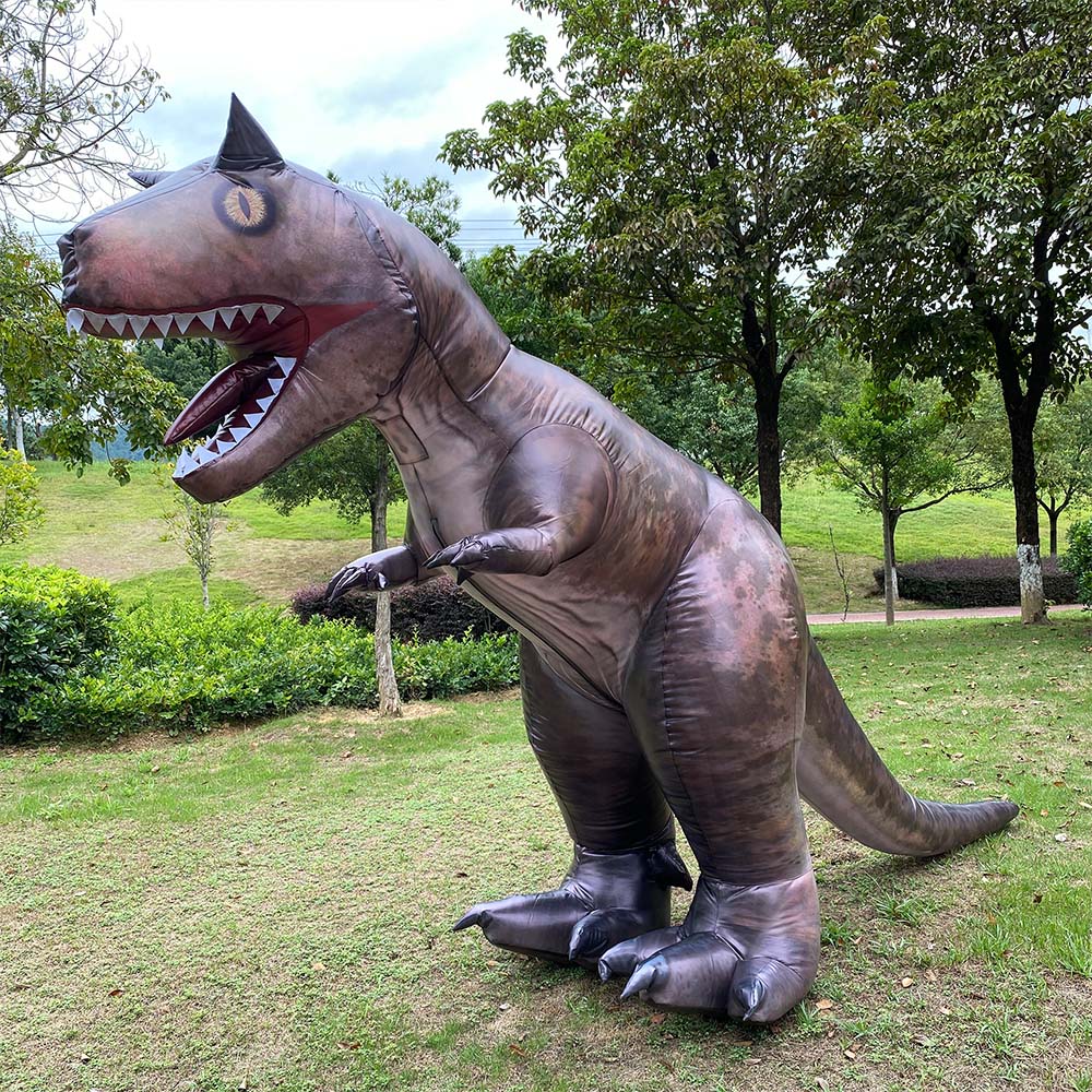 Carnotaurus inflatable costume, dinosaur clothes