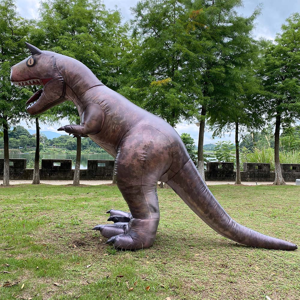 Carnotaurus inflatable costume, dinosaur clothes