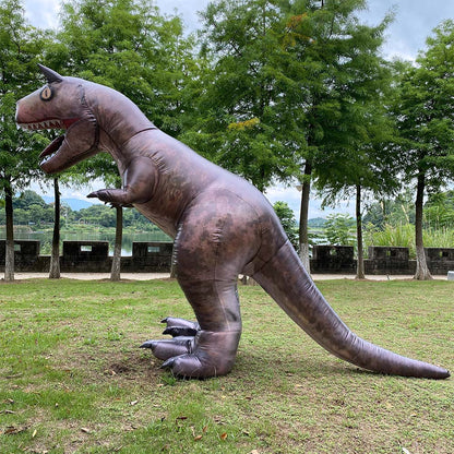 Carnotaurus inflatable costume, dinosaur clothes