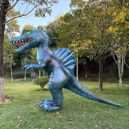 Spinosaurus inflatable costume, dinosaur costume