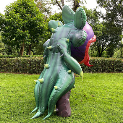 flowers Piranha Plant Inflatable Model People Wear Inflatable Costume