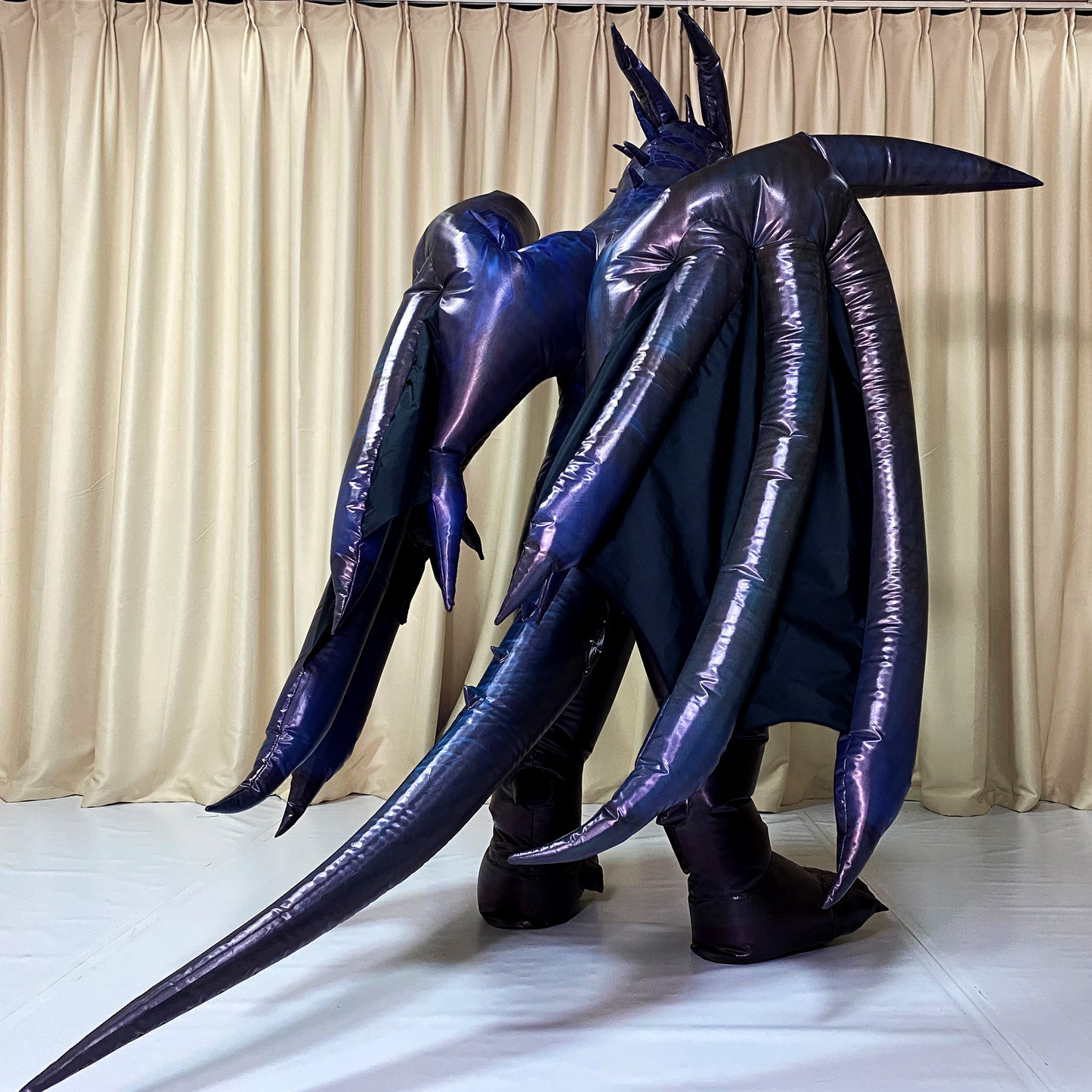 dragon inflatable costume, world of warcraft dracthyr