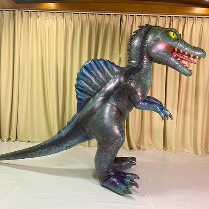 Spinosaurus inflatable costume, dinosaur costume