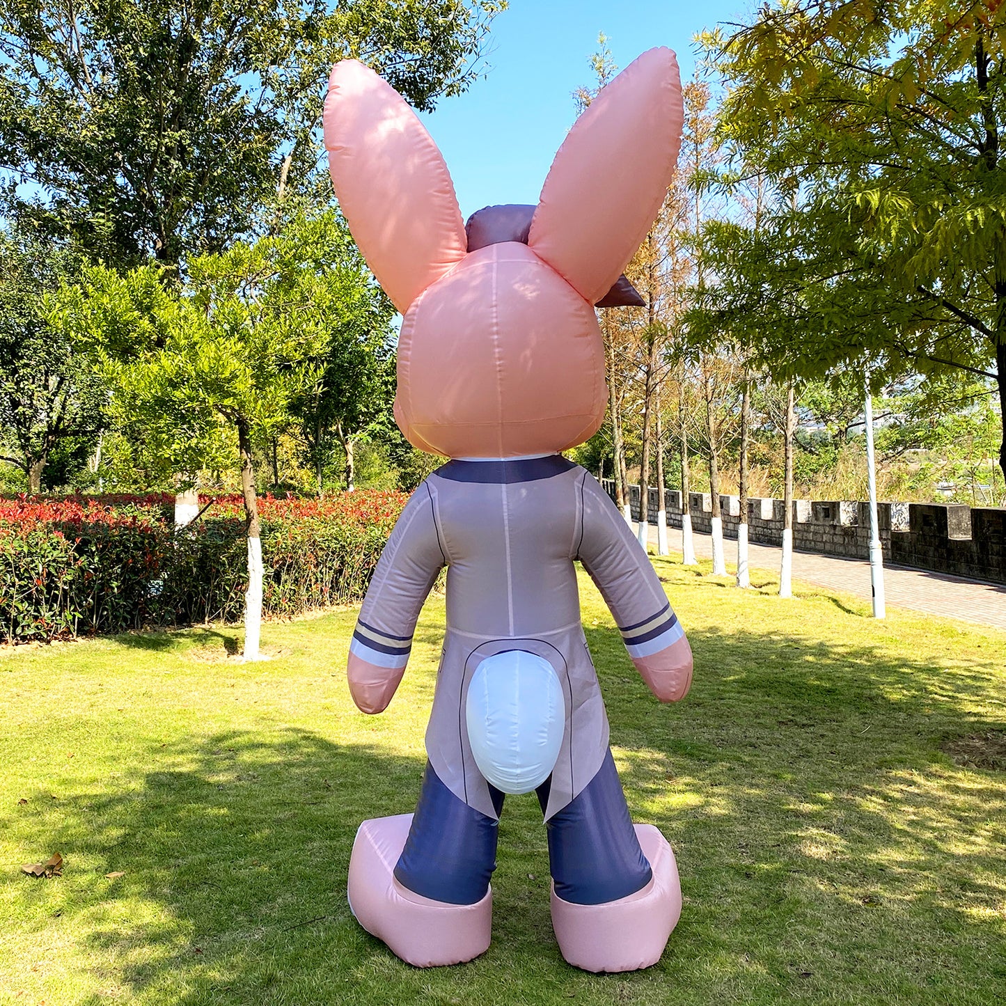 Bunny Inflatable Costume, Cute Tuxedo Mr. Rabbit