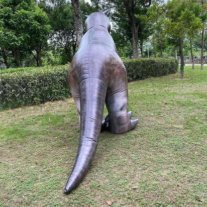 Carnotaurus inflatable costume, dinosaur clothes