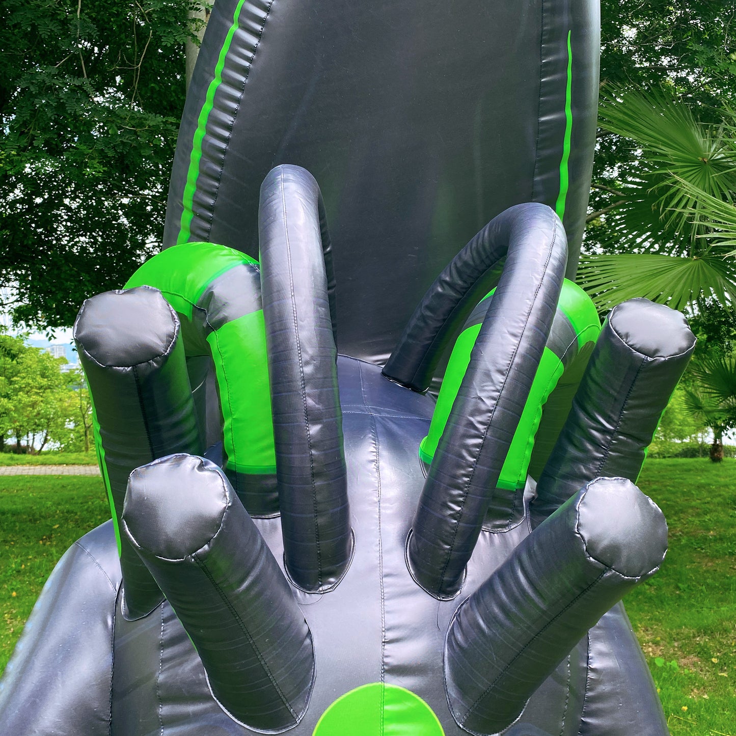 Inflatable alien costume, xenomorph space creature