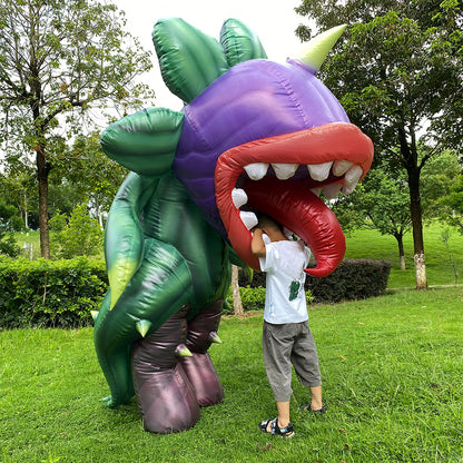 flowers Piranha Plant Inflatable Model People Wear Inflatable Costume
