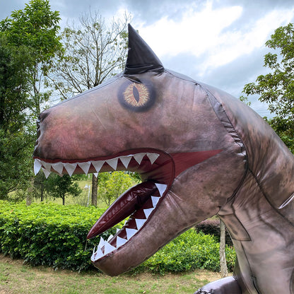 Carnotaurus inflatable costume, dinosaur clothes