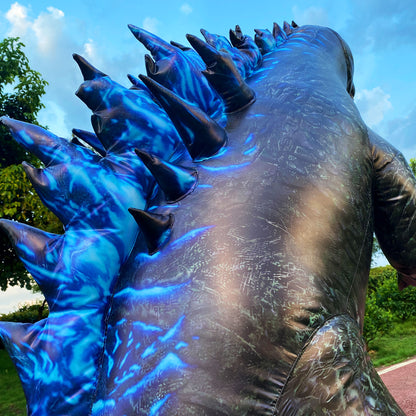 Godzilla Inflatable Costume, Blue Adult Cosplay Props