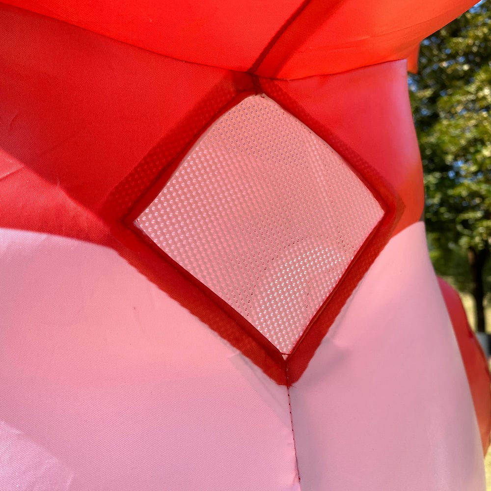 guilmon inflatable costume red digimon