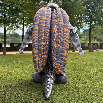 Megalon inflatable costume. Godzilla cosplay props
