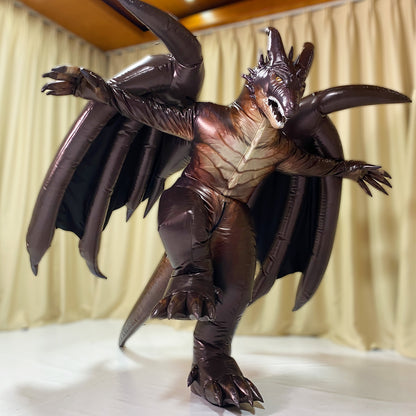 dragon inflatable costume, world of warcraft dracthyr