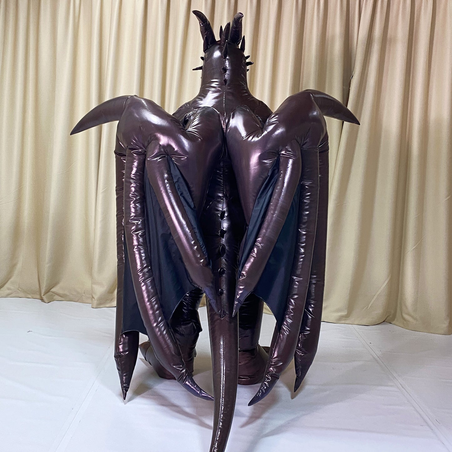 dragon inflatable costume, world of warcraft dracthyr