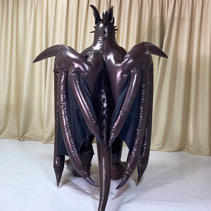 dragon inflatable costume, world of warcraft dracthyr