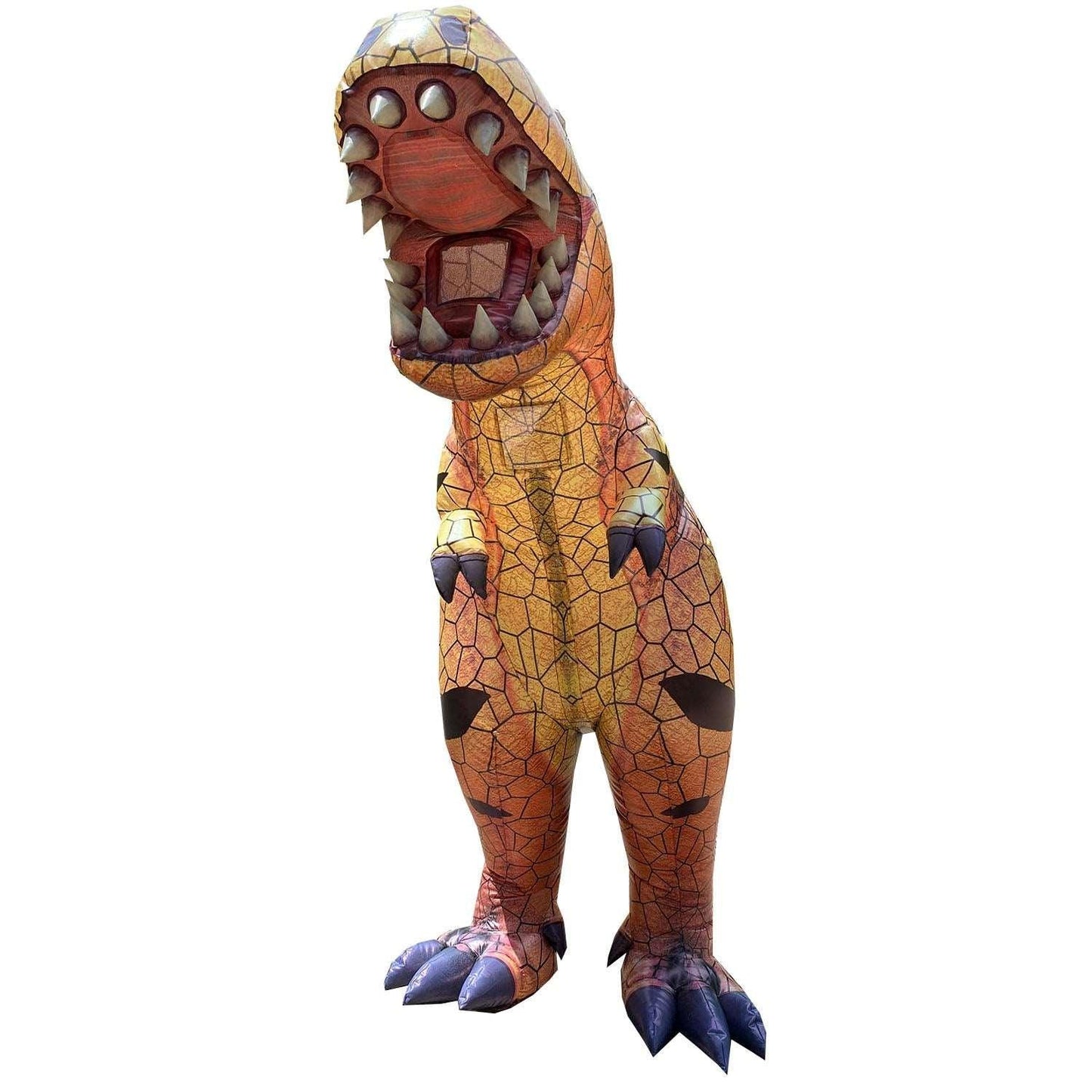 Adult Inflatable Trex Dinosaur Costume,halloween costume - Yiyangxing Digital Technology (Longyan) Co., Ltd.