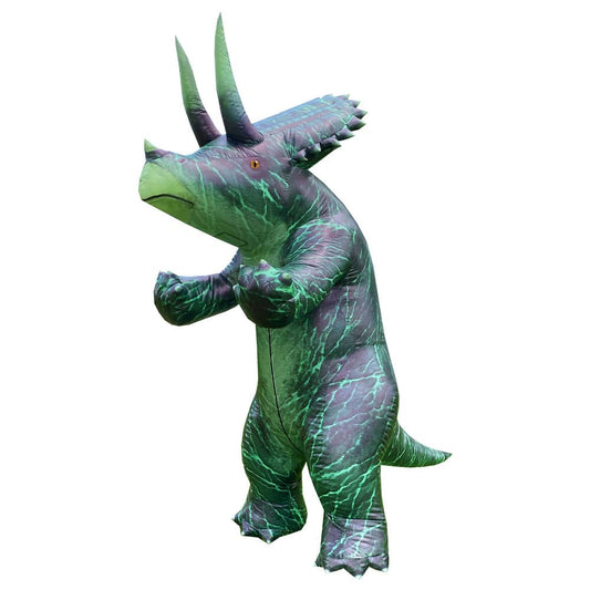 Triceratops inflatable costume, dinosaur cosplay costume