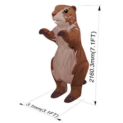 inflatable prairie dog costume, cute animal costume