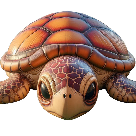 Large Inflatable Sea Turtle Model