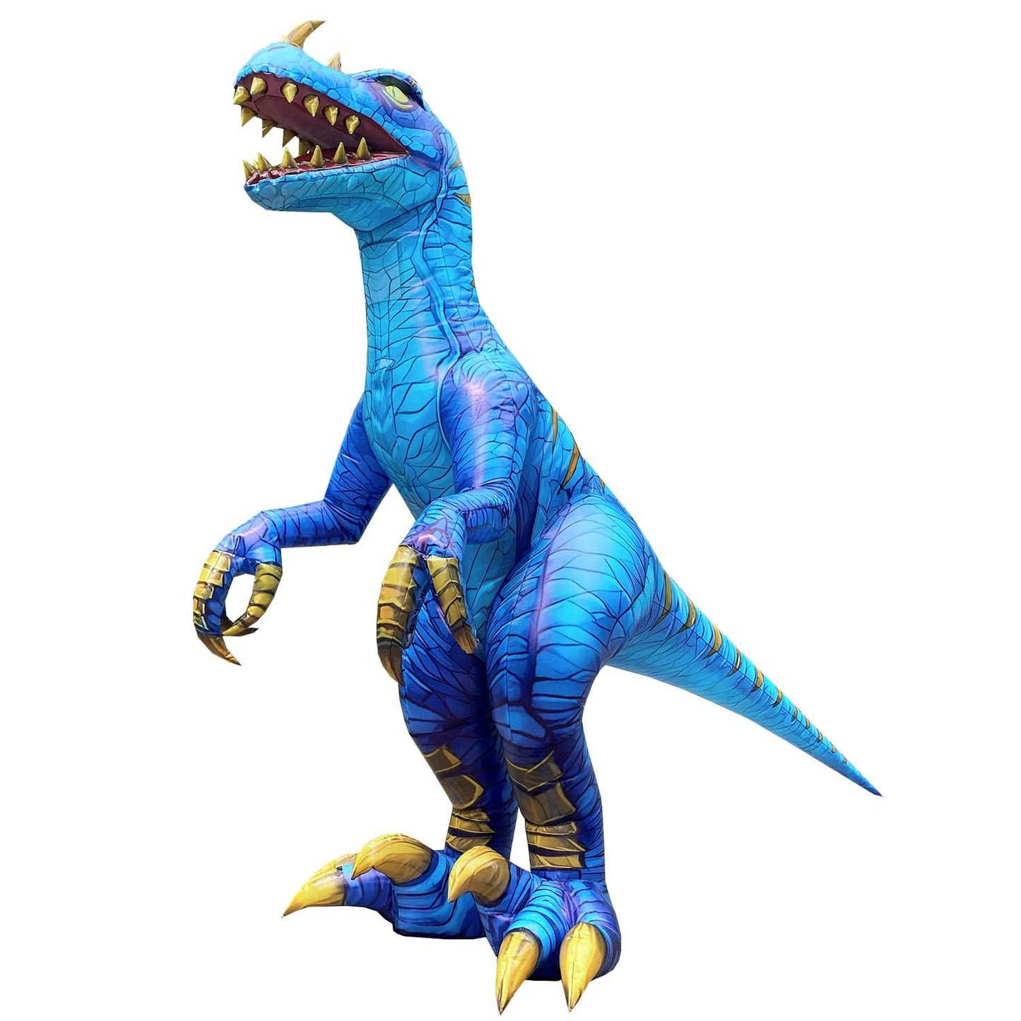 inflatable raptor costume, halloween dinosaur costume - Yiyangxing Digital Technology (Longyan) Co., Ltd.