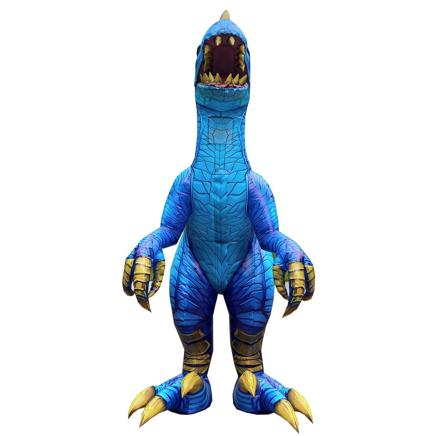 inflatable raptor costume, halloween dinosaur costume - Yiyangxing Digital Technology (Longyan) Co., Ltd.