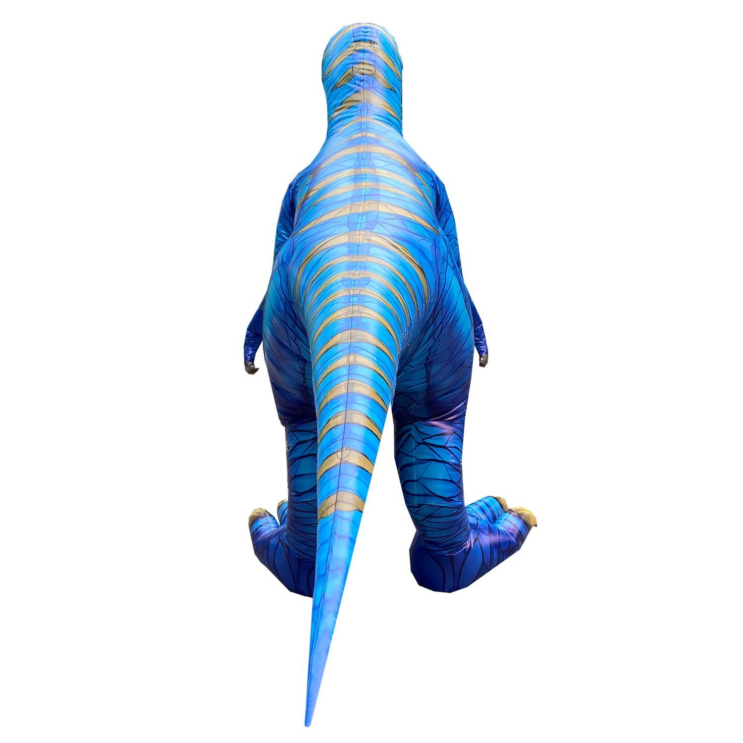 inflatable raptor costume, halloween dinosaur costume - Yiyangxing Digital Technology (Longyan) Co., Ltd.