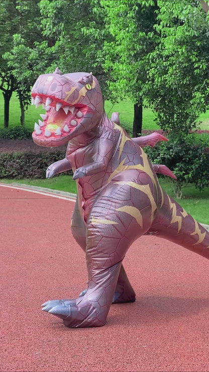 Mutant Trex inflatable Dinosaur costume